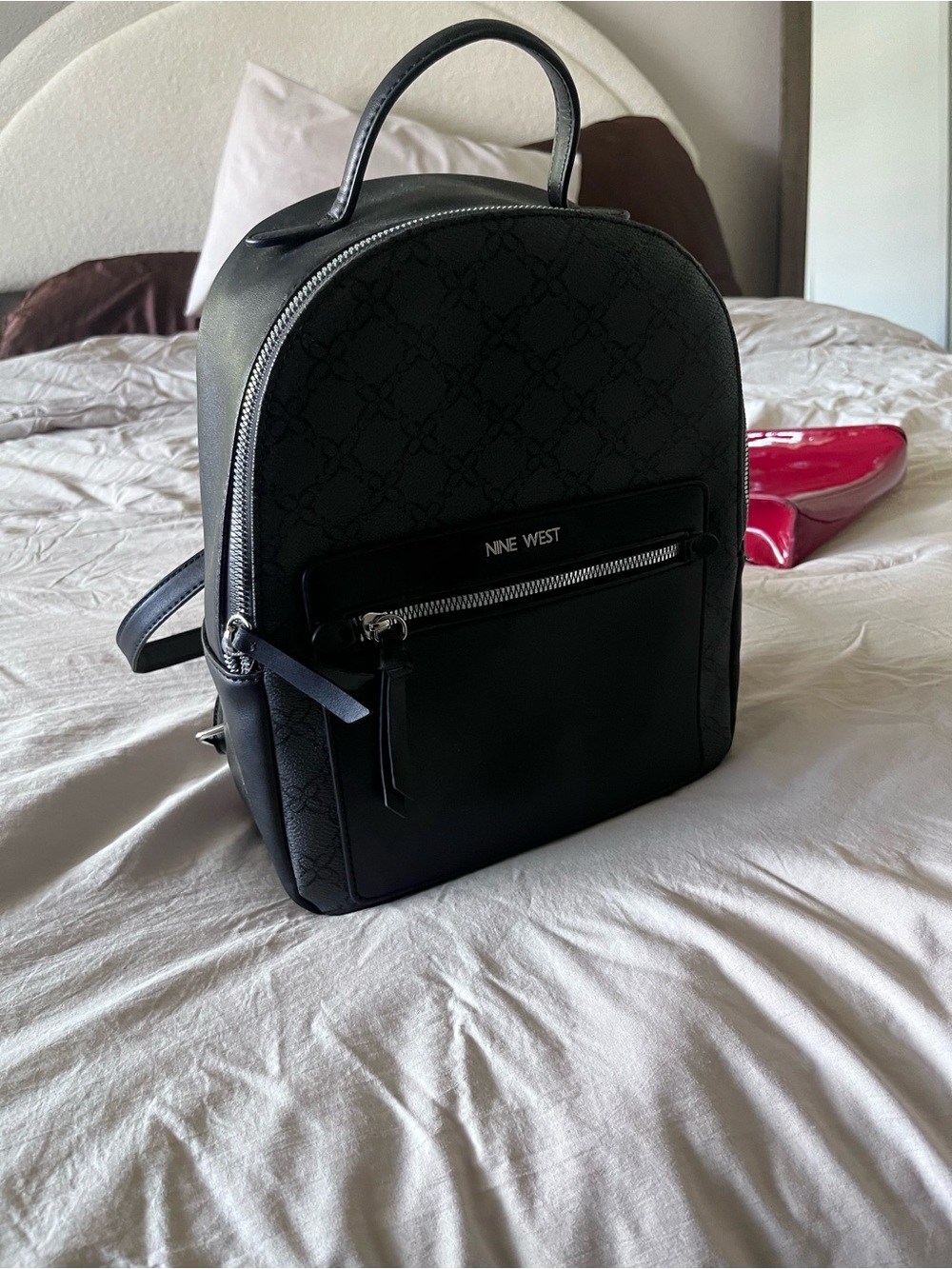 Nine West Black Nadette Backpack